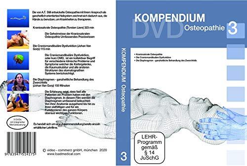 Kompendium osteopathie 3 dvd - osteopathie,